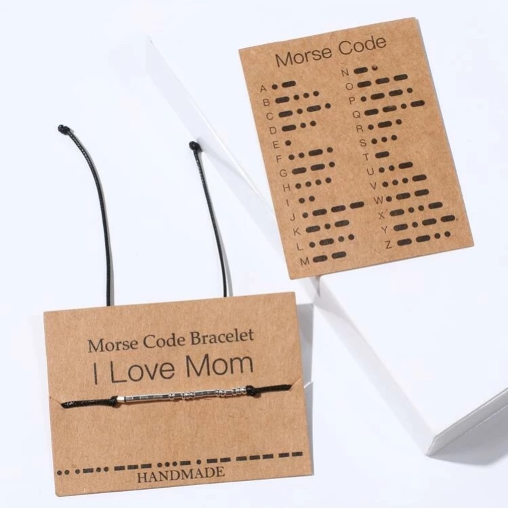 🔴 Morse Code Bracelet